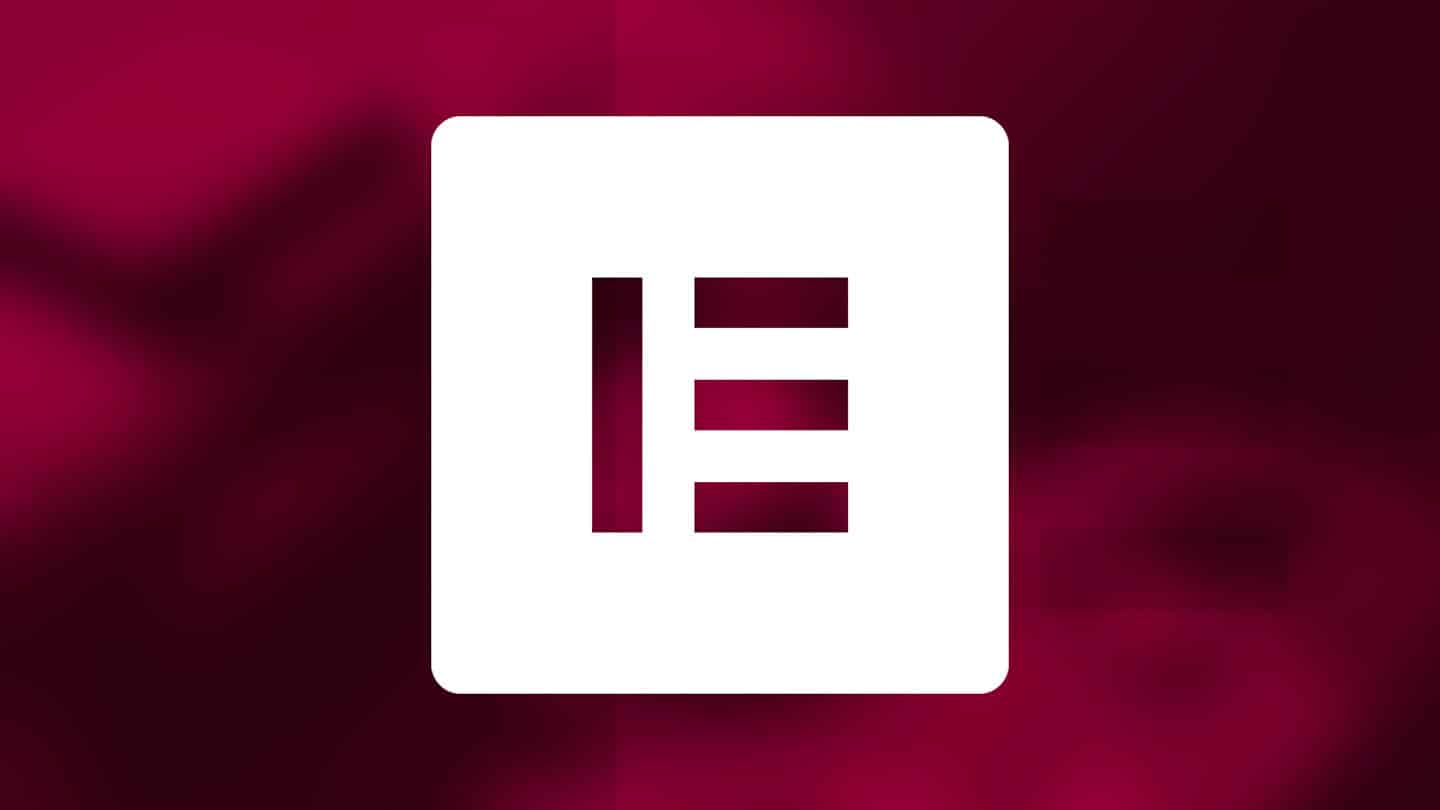 Logo Elementor : icône représentant un « E » stylisé à l’intérieur d’un carré arrondi, correspondant au constructeur de pages WordPress Elementor.